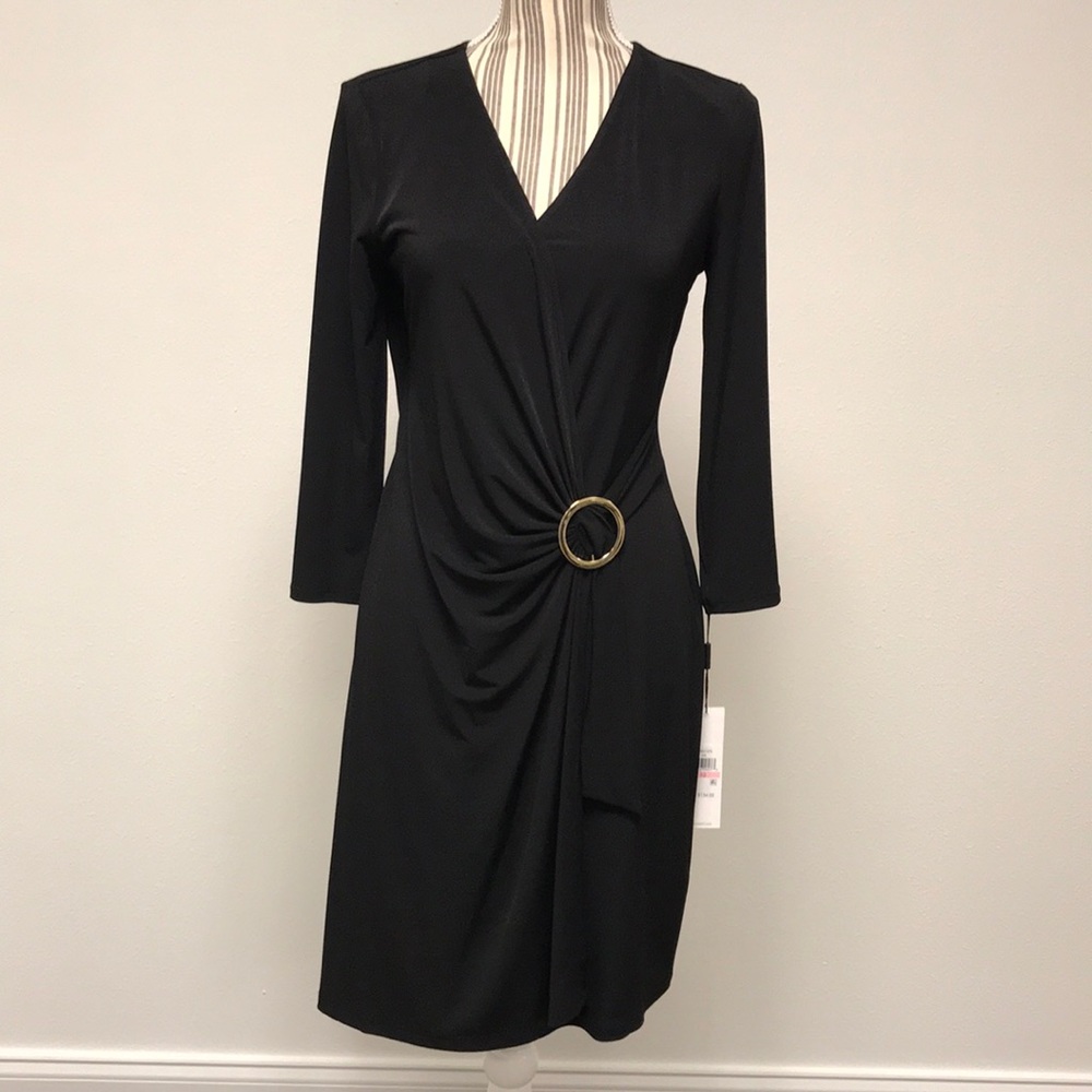 NWT!  CALVIN KLEIN BLACK DRESS SIZE 10